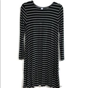 Old Navy Striped Swing Dress Size Small